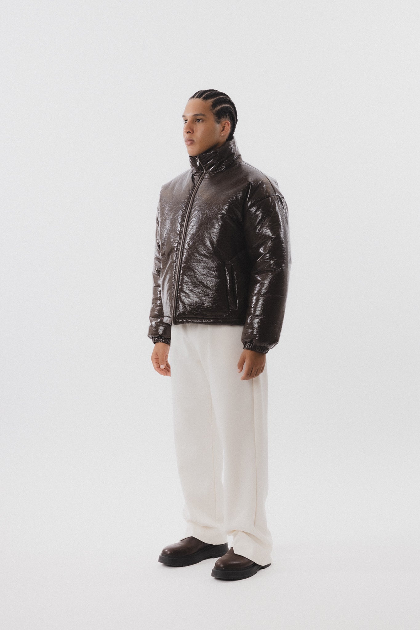 Puffer Jacket Brown