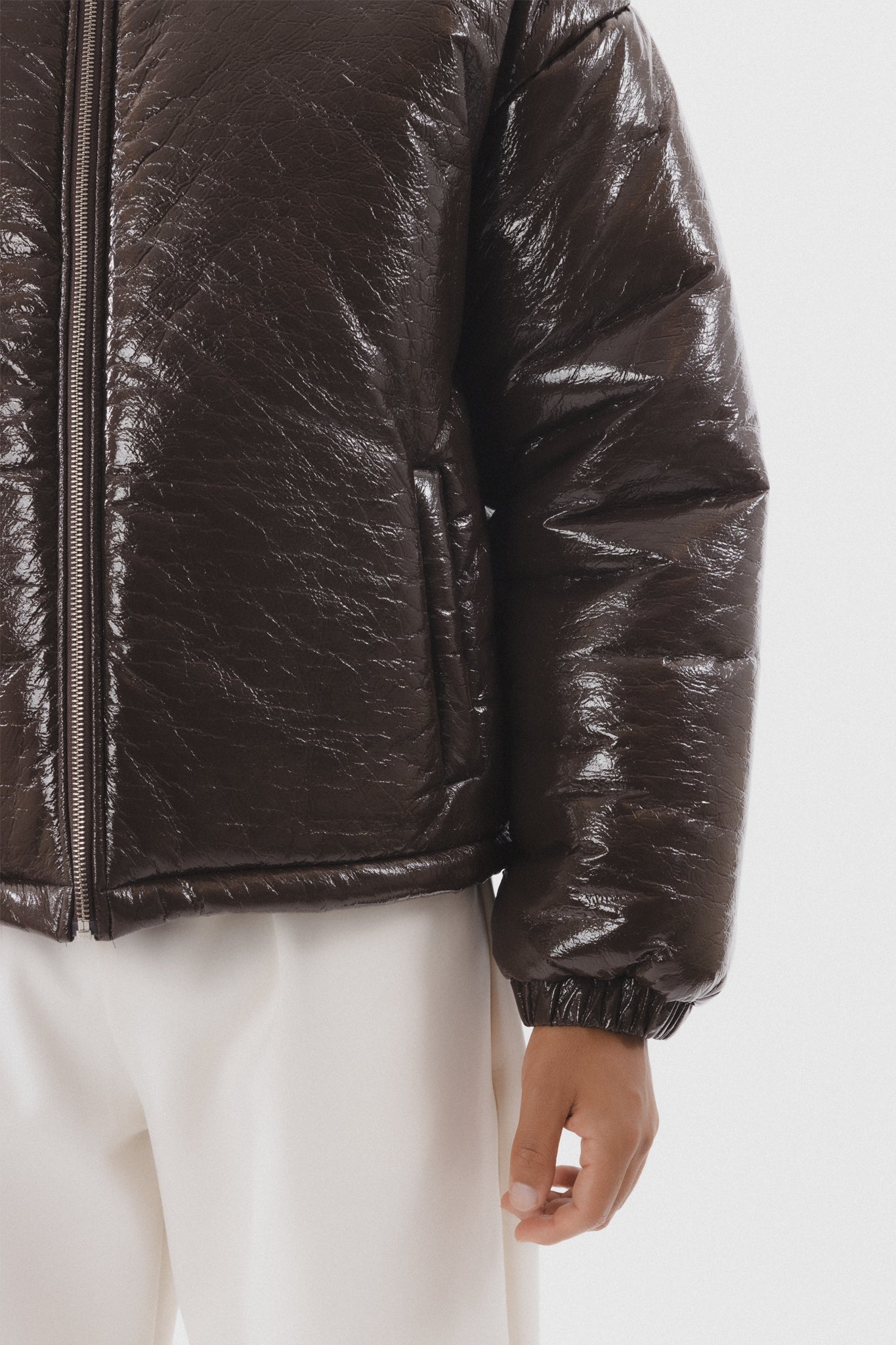 Puffer Jacket Brown