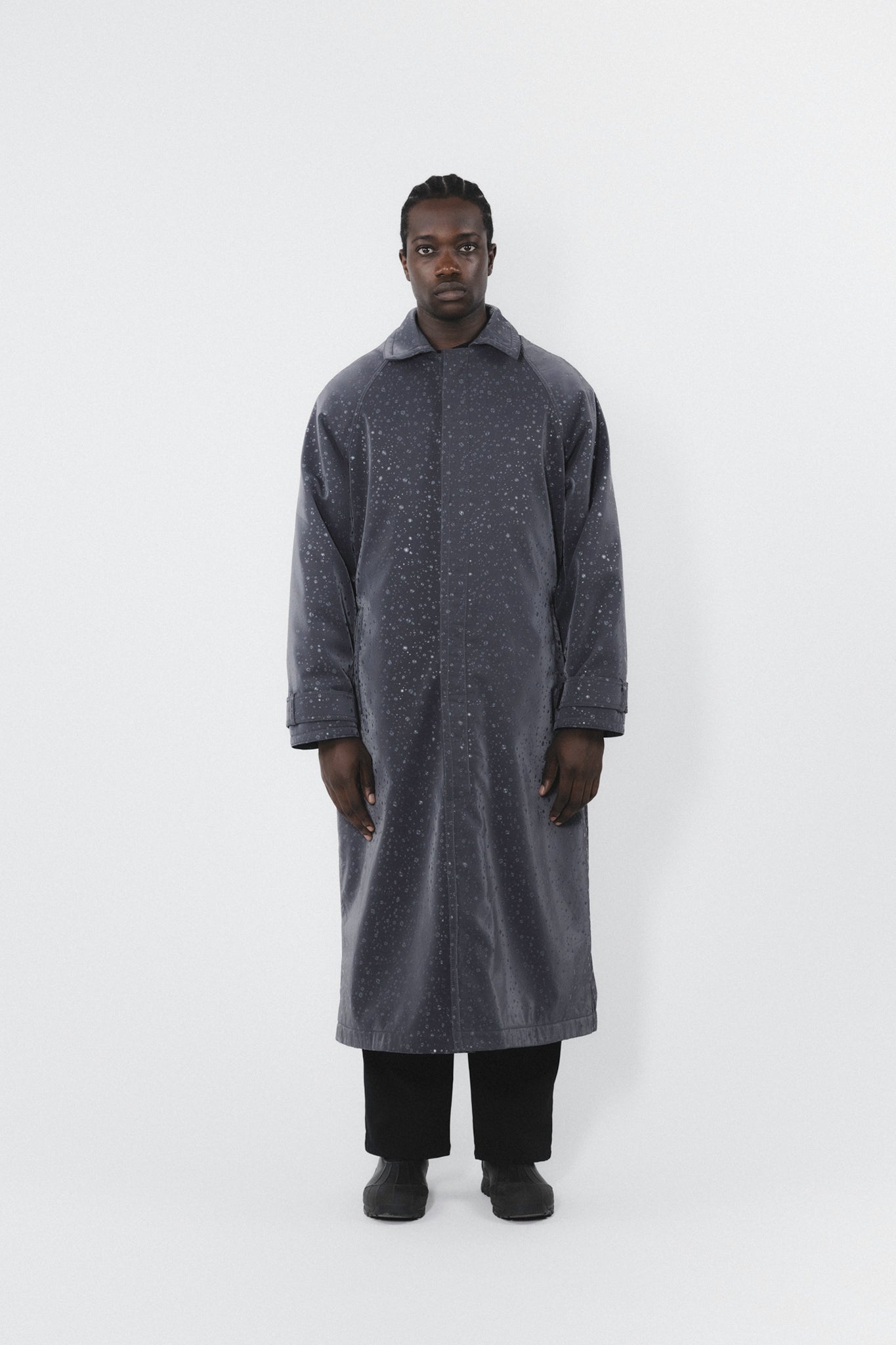 Rain Coat Grey