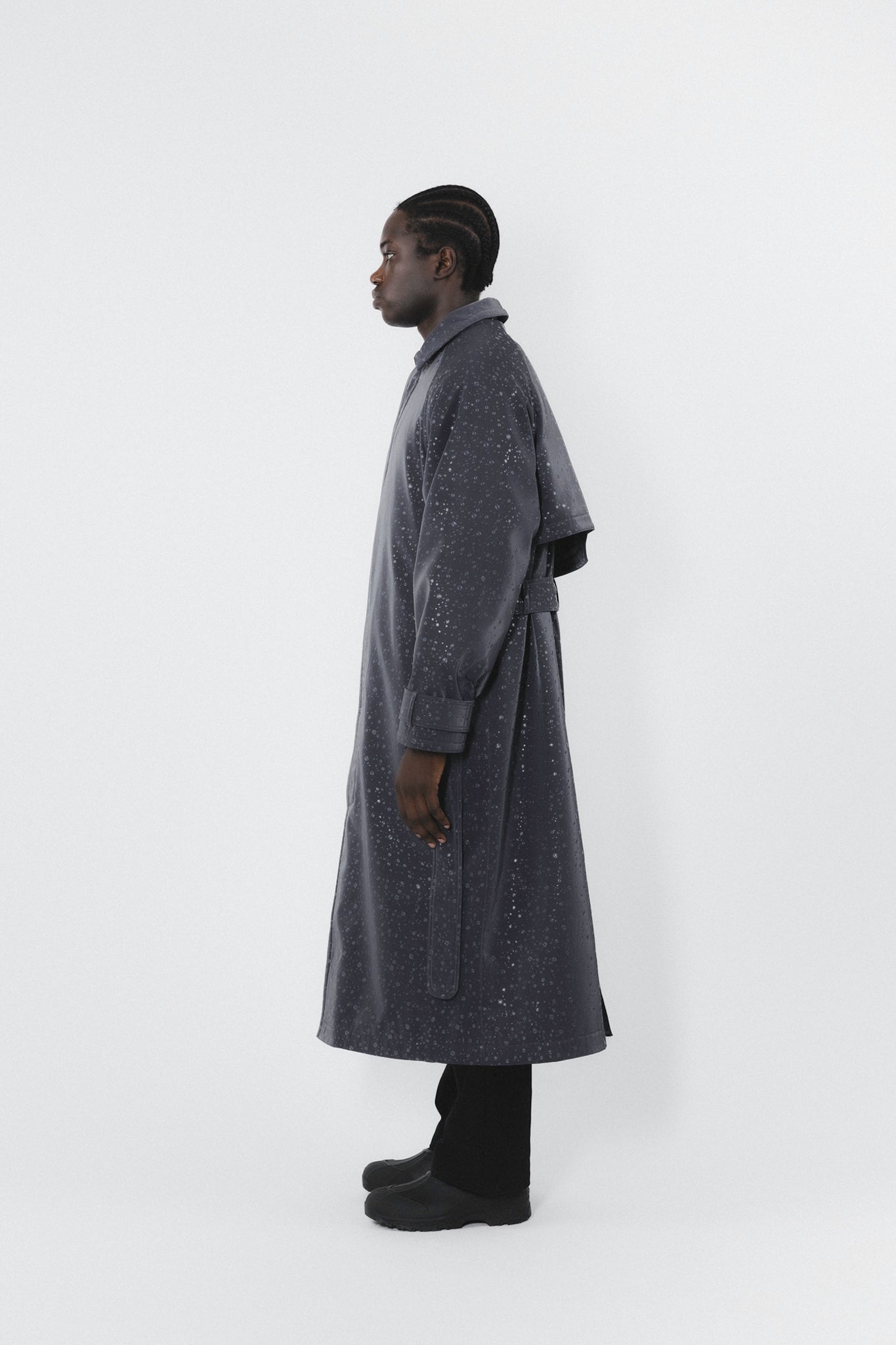 Rain Coat Grey