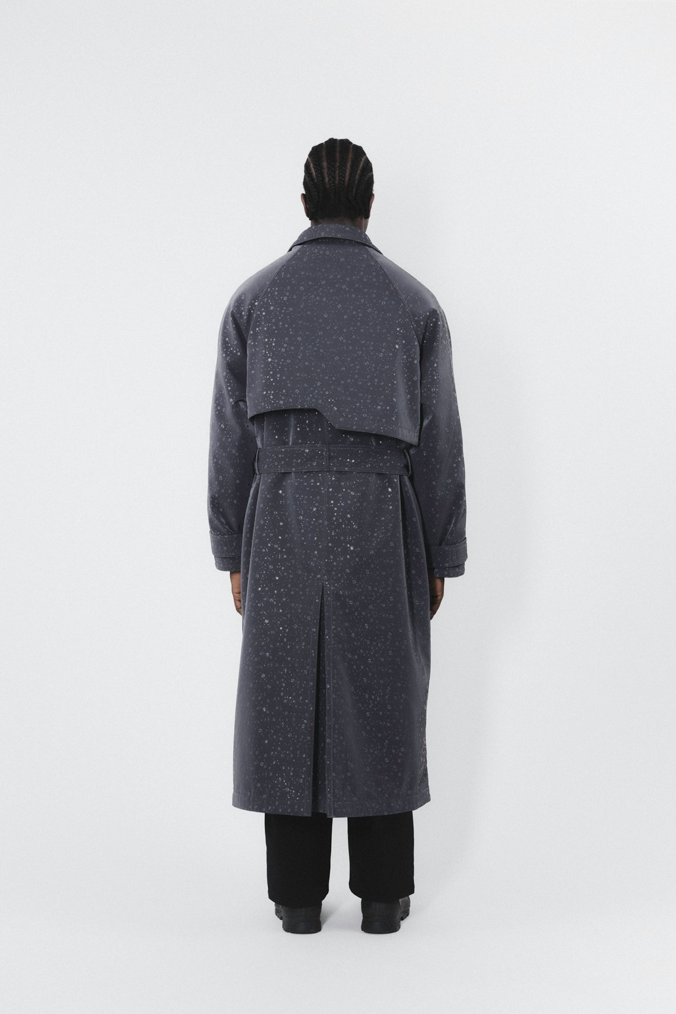 Rain Coat Grey